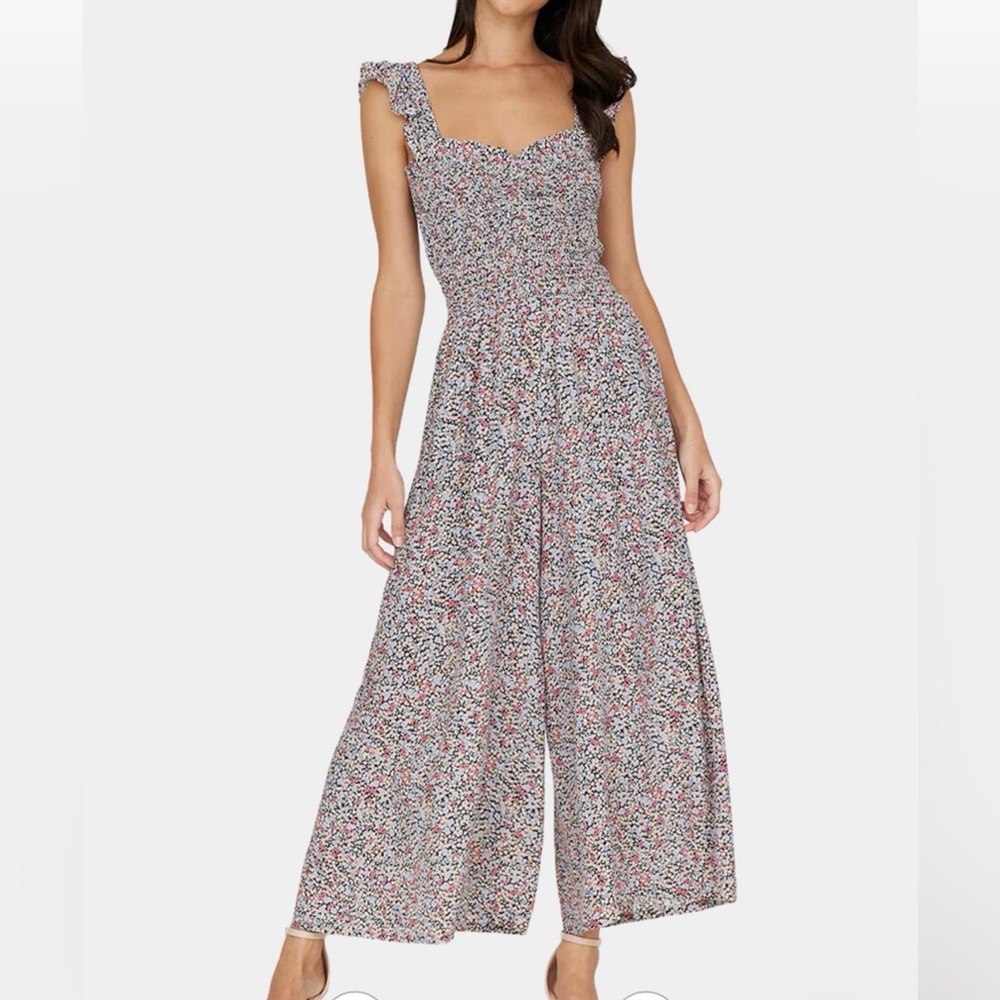 Yumi Kim Multicolor Floral Jumpsuit